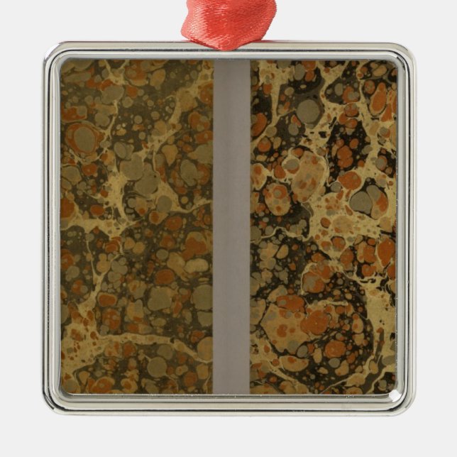 Geographical Exercises Metal Ornament (Front)