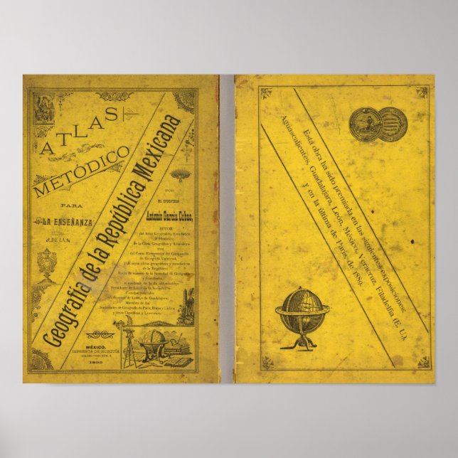 Geographical Map Poster (Front)