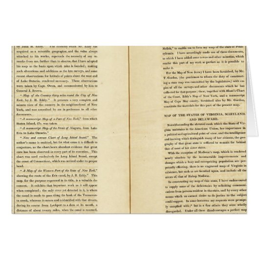 Geographical Memoir 2 Cards (Front Horizontal)