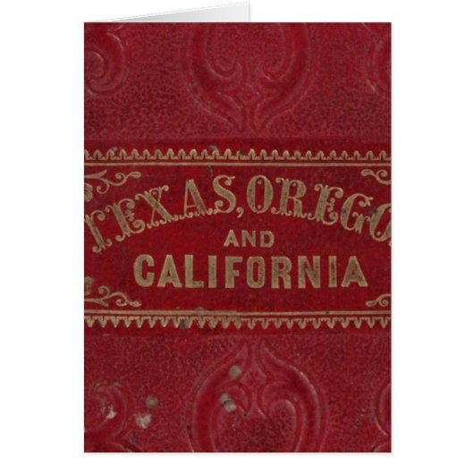 Geographical view of Texas Cards (Front)