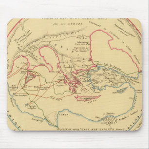 Geographie des Grecs Primitive Mouse Pad