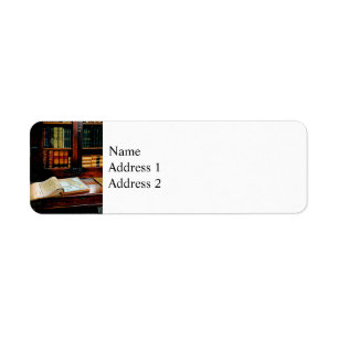 Geography Book Label