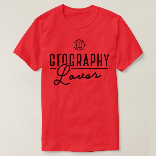 Geography Geographer 3  T-Shirt (Design Front)