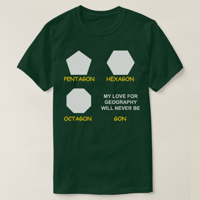 Geography  Geographer Cartography  T-Shirt (Design Front)
