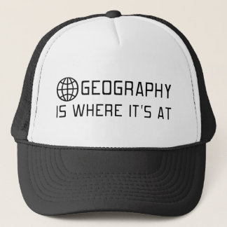 Geography Is Where Its At Trucker Hat