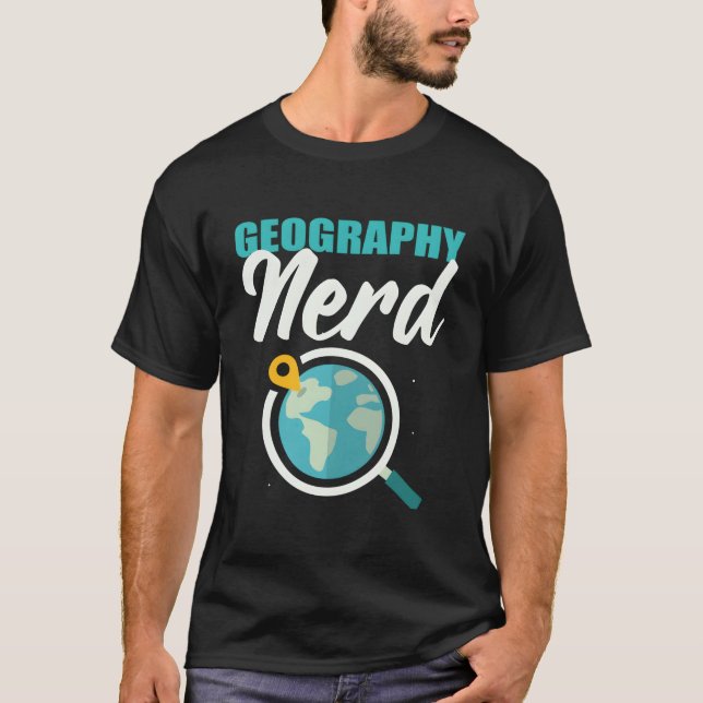 Geography Nerd Archaeologist T-Shirt (Front)