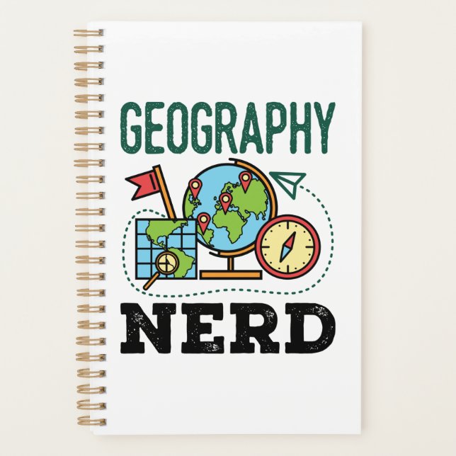 Geography Nerd Planner (Front)