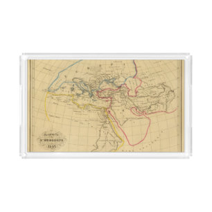 Geography of Herodotus Acrylic Tray