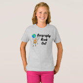 Geography Rock On T-Shirt (Front Full)