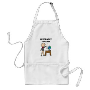 Geography Teacher Adult Apron