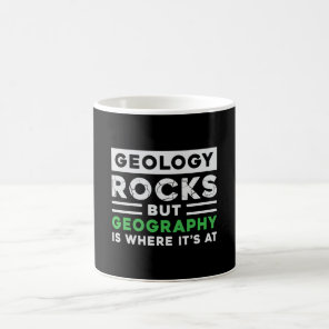 Geography Teacher Funny Map World Continents Gift Coffee Mug