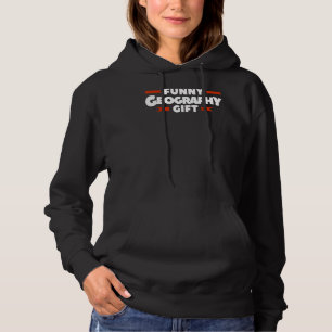 Geography   World Map Globe Geographer Hoodie