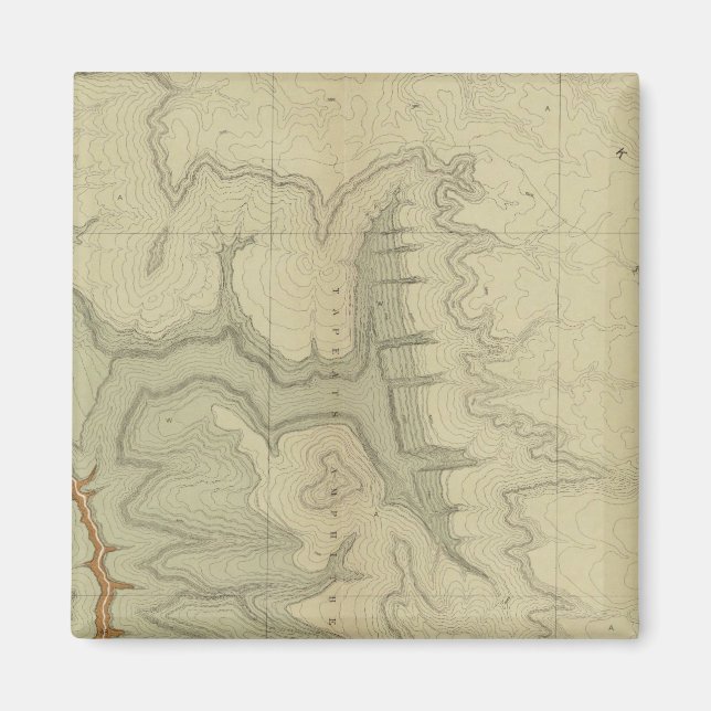 Geologic Map Of The Southern Magnet (Front)