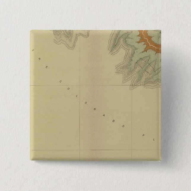 Geologic Map Of The Southern Pinback Button (Front)