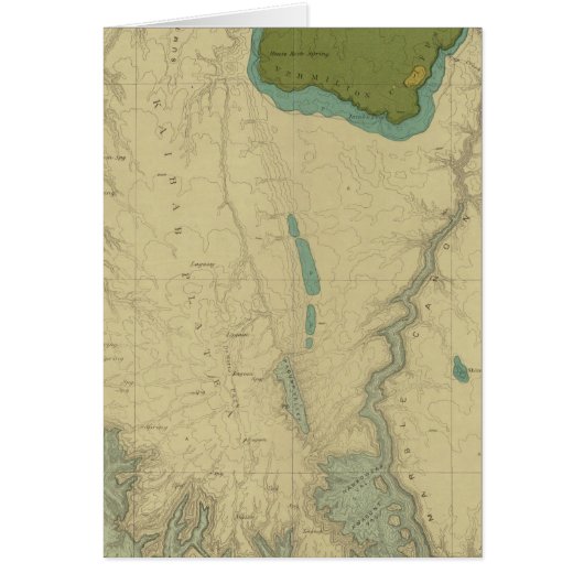 Geologic Map Showing The Kanab Cards (Front)