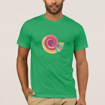 Geologic Timescale Spiral T-shirt by boblet at Zazzle