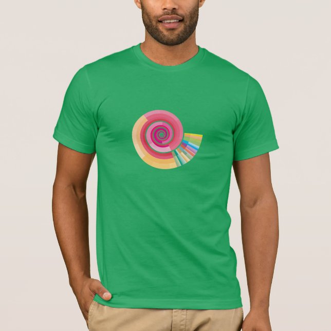 Geologic timescale spiral T-Shirt (Front)