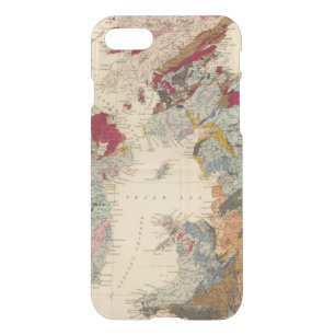 Geological map, British Isles iPhone SE/8/7 Case