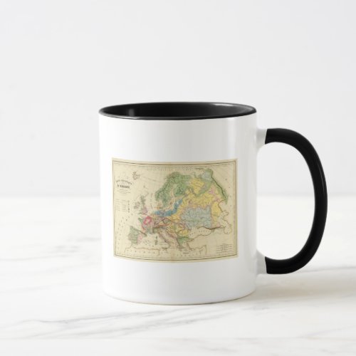 Geological Map of Europe Mug