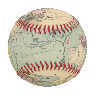 Geological map of Maine Baseball
