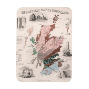 Geological Map of Scotland Magnet