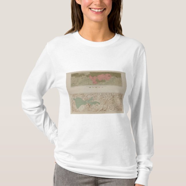 Geological Map of the Knoxville District T-Shirt (Front)