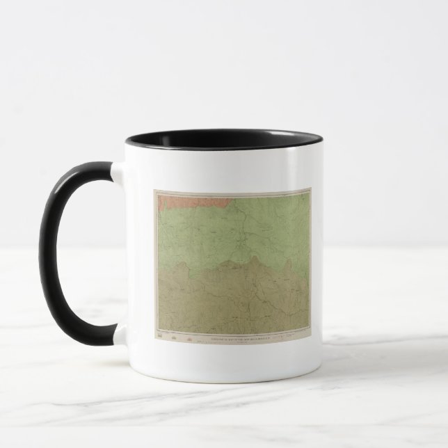 Geological Map of the New Idria District Mug (Left)