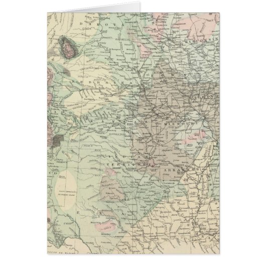 Geological Map of the United States Cards (Front)