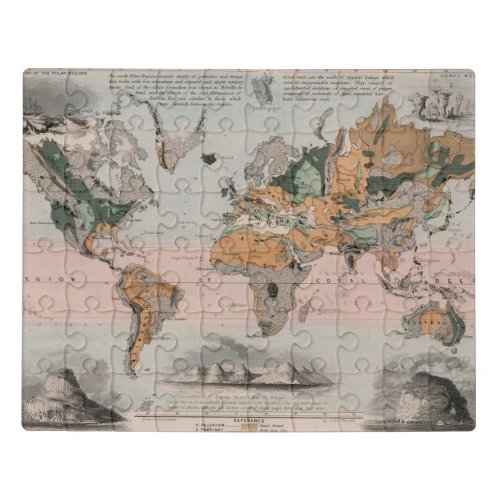 Geological Map of the World Jigsaw Puzzle