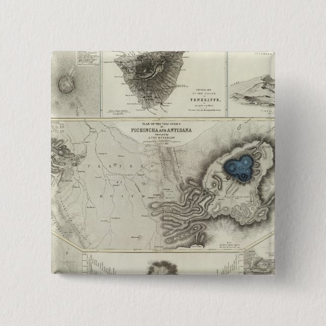 Geological phenomena button (Front)