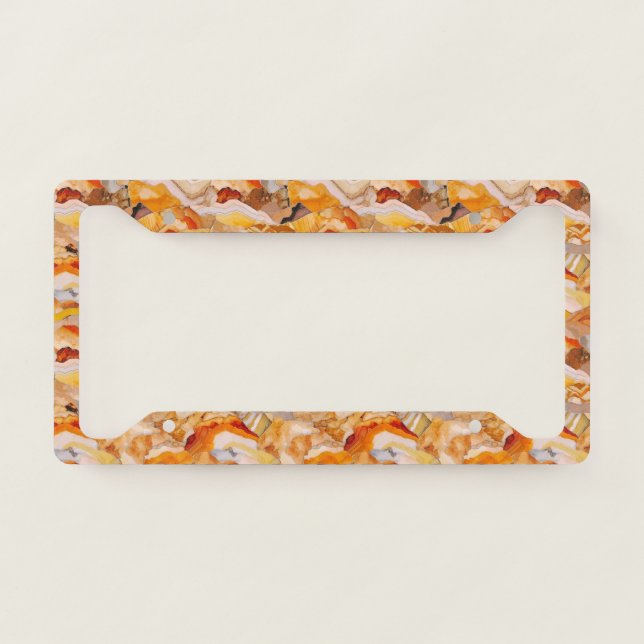 Geological Sedimentation Texture License Frame (Front)