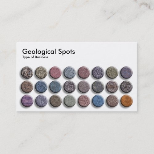Geological Spots 02 Business Card