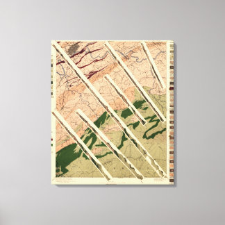 Geological Survey of Tennessee and North Canvas Print