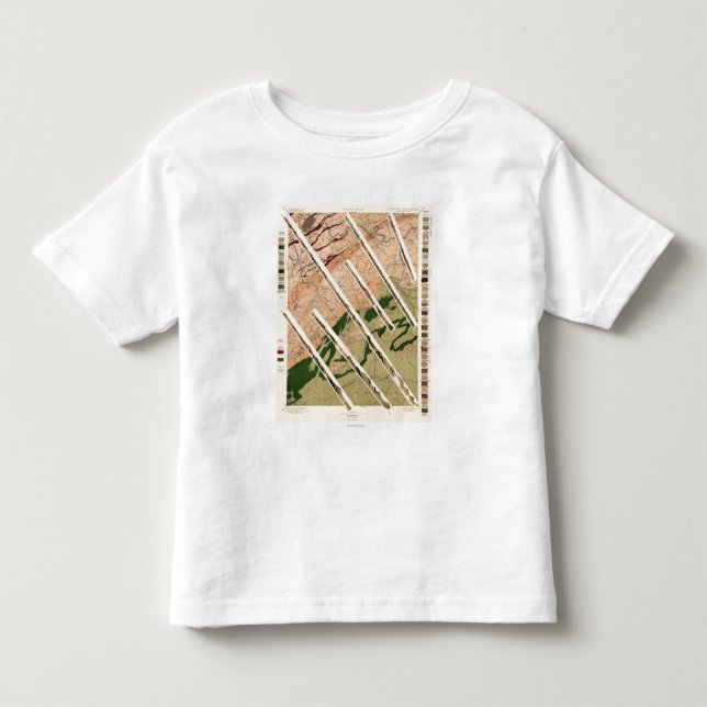 Geological Survey of Tennessee and North Toddler T-shirt (Front)