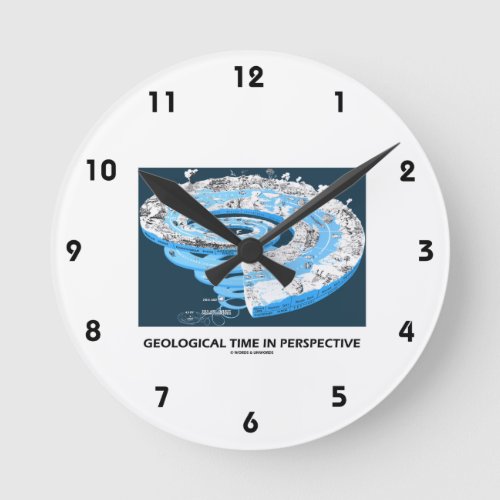 Geological Time In Perspective Earths History Round Clock