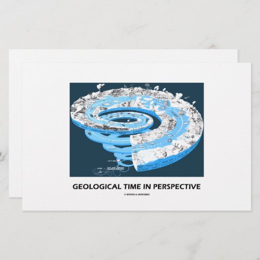Geological Time In Perspective (Geological Age) (Front/Back)