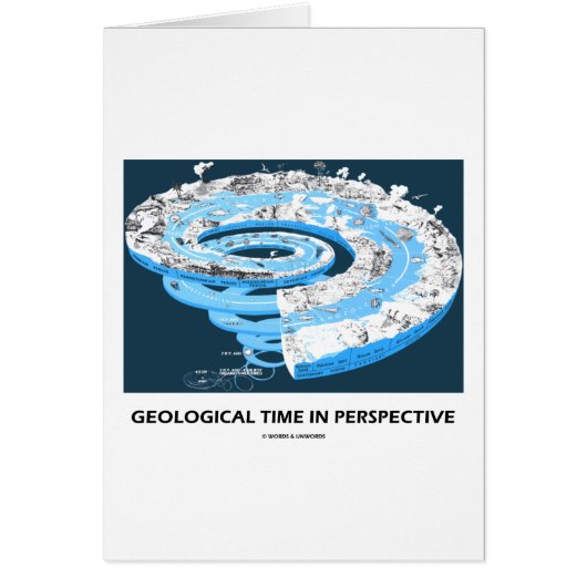 Geological Time In Perspective (Geological Age) Cards (Front)