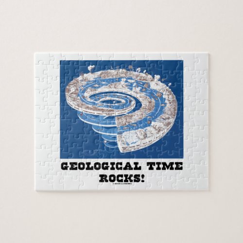 Geological Time Rocks Geological Age Jigsaw Puzzle