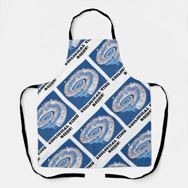Geological Time Rocks! Geological Age Timeline Apron (Front)