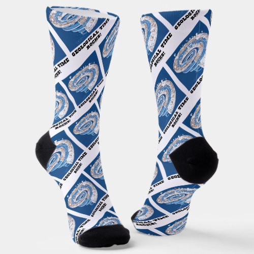 Geological Time Rocks Geological Age Timeline Socks