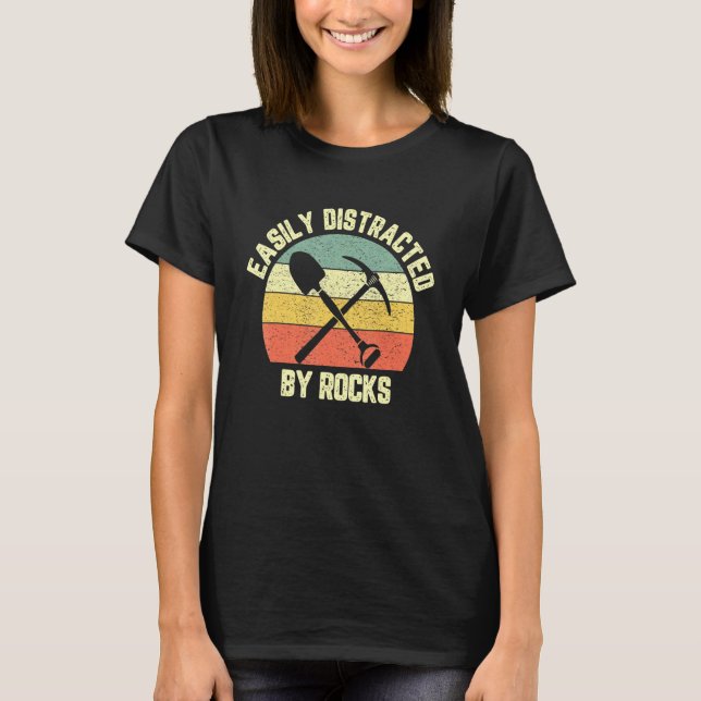 Geologis Mineral Rock Collector Science Geology T-Shirt (Front)