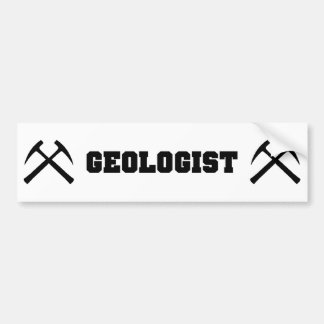 Geologist Bumper Sticker