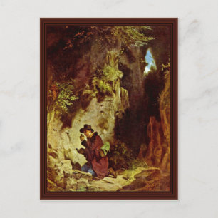 Geologist By Spitzweg Carl Postcard