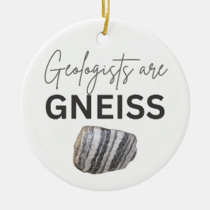 Geologist Ceramic Ornament