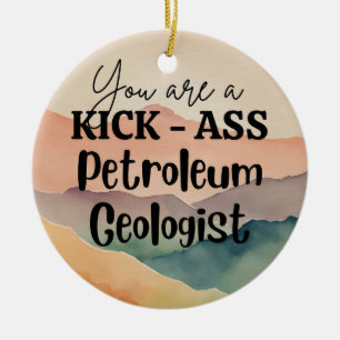 Geologist Ceramic Ornament