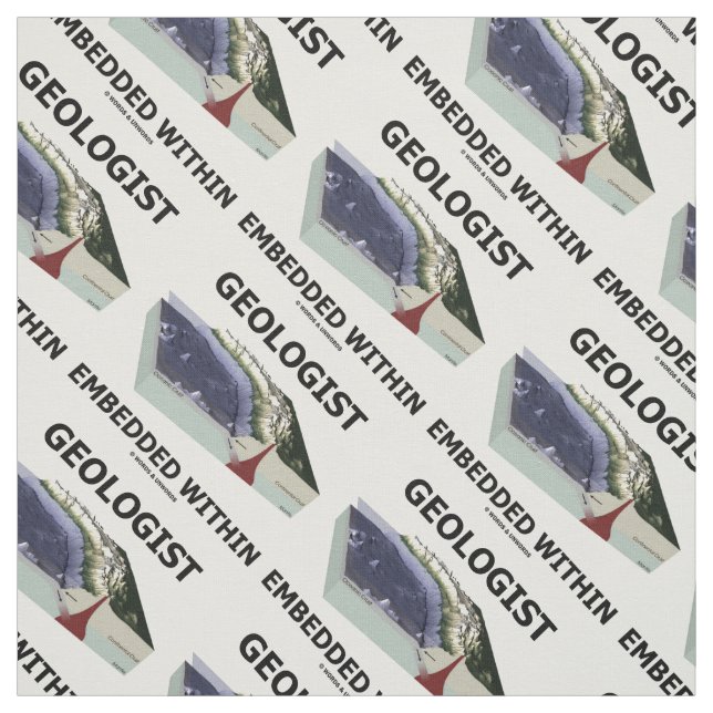 Geologist Embedded Within Subduction Zone Fabric (Swatch)