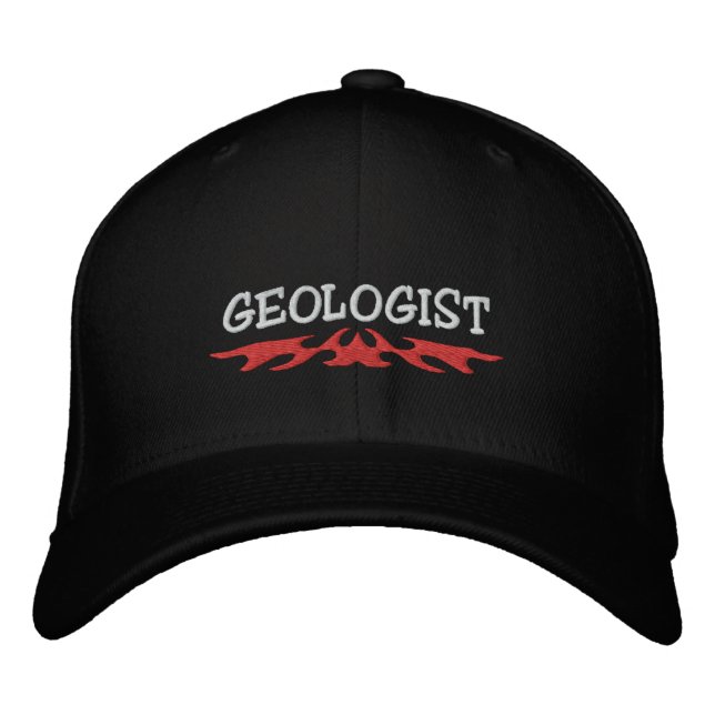 Geologist Embroidered Cap (Front)