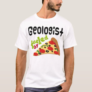 Geologist (Funny) Pizza T Shirt