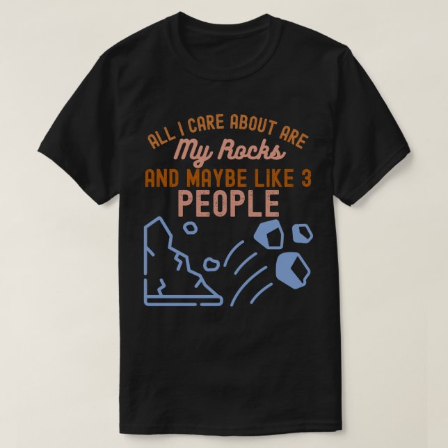 Geologist, Geology Science T-Shirt (Design Front)
