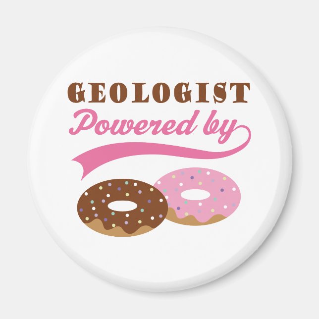 Geologist Gift (Donuts) Magnet (Front)